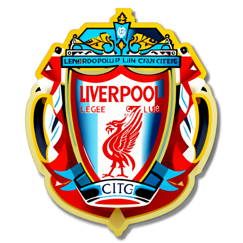 Liverpool Premier League Emblem Sticker