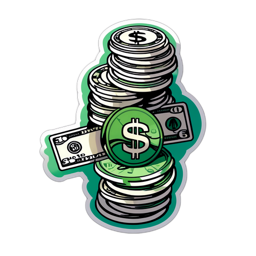 สติ๊กเกอร์ที่ปรับเปลี่ยนค่าเงินได้