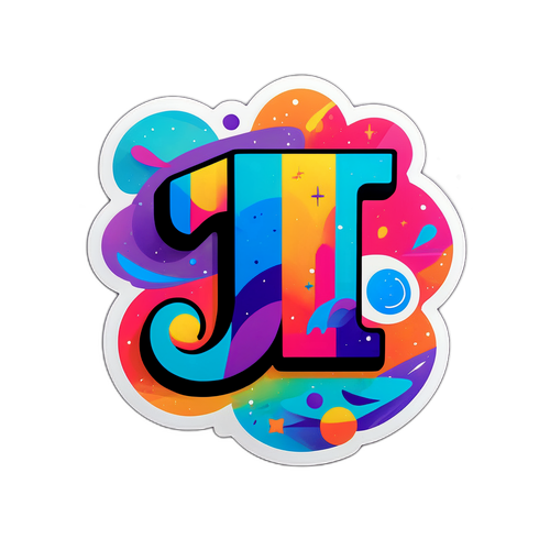 Motivational Sticker na 'I'