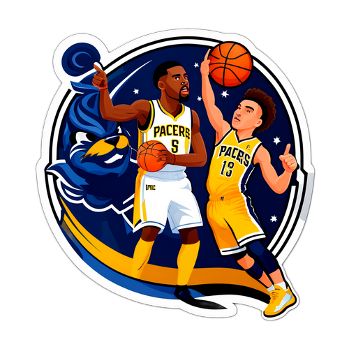 Stiker Dinamis: Thunder vs. Pacers