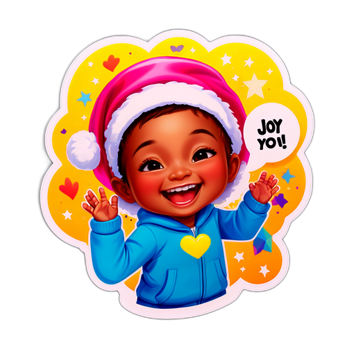 Sticker cu mesajul "Joyskim Dawa"