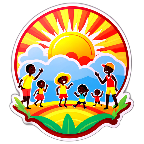 Sticker ya Jua la Joto Kenya