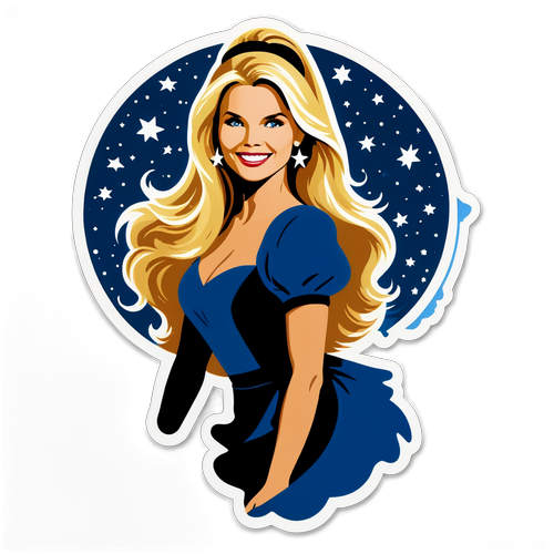 Glamorøs Silhuett av Christie Brinkley