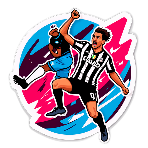 Stiker Dramatis Pertandingan Lanús vs Atletico Mineiro