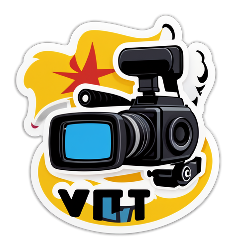 Sticker giới thiệu VTV