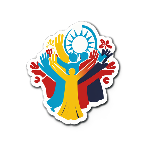 Adalet Temalı Dayanışma Stickerı