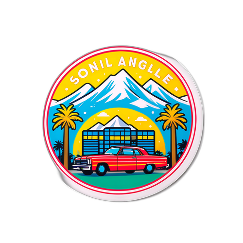 Autocollant inspiré par Snowfall