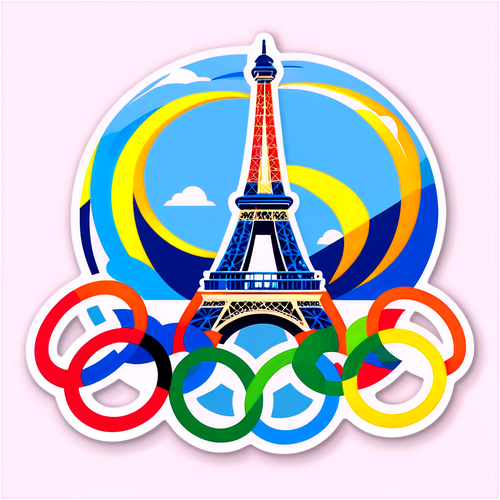 Unang Pagkikita ng Olimpiko at Sining: Eiffel Tower at Makukulay na Rings sa Paris 2024!