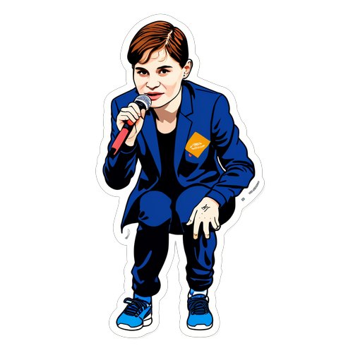 Shocking: Christine and the Queens omringd door Paralympische Iconen – Ontdek de Magie van de Jeux Paralympiques 2024!