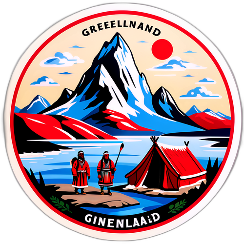 Künstlerische Darstellung von Grönland