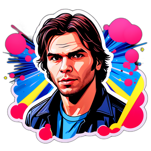 Orelsan en tant que personnage de bande dessinée