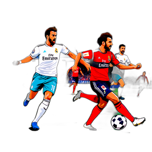 Sticker ya mchezo wa Real Madrid na Osasuna