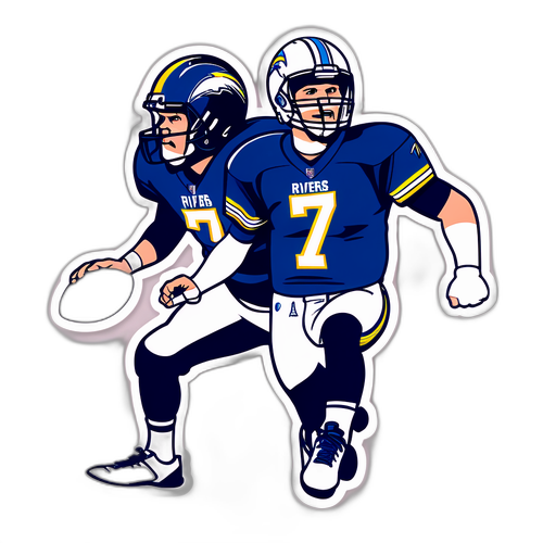 Is Philip Rivers Starting? - Sporty Football Graphic