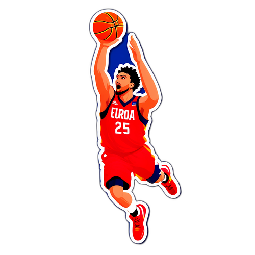 Eurobasket 2025 Excitement Sticker