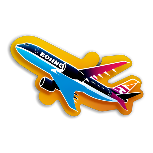 Soar High with Innovation: Discover the Boeing Sticker Design That's Taking the Aviation World by Storm!