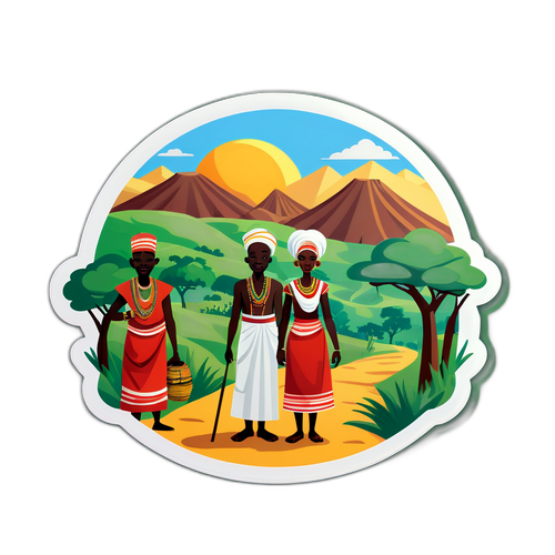 Utazás Afrikában, helyi kultúrával és tájjal