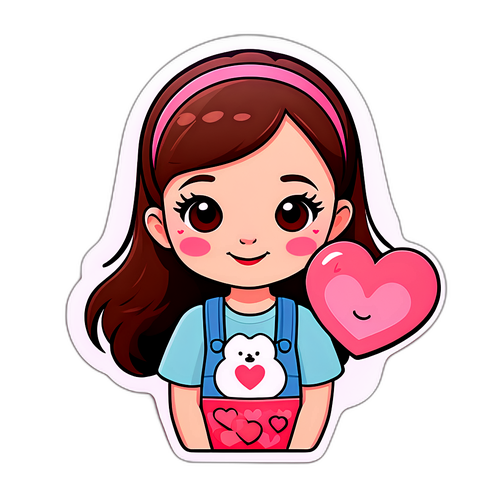 Personlig klistermærke design til Julie Scaglione