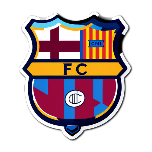 Sticker ya Barcelona