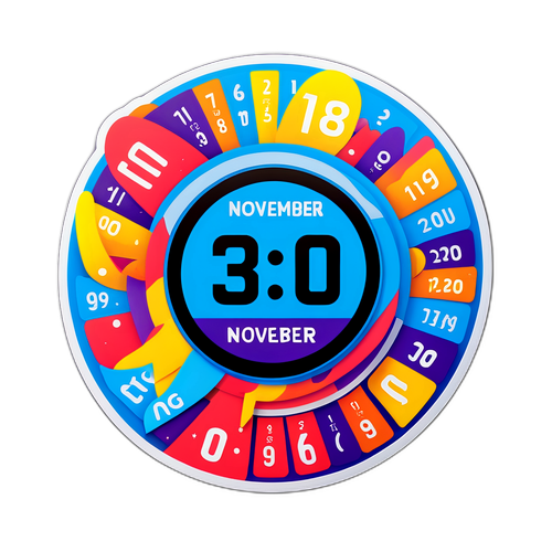 Heyecan Verici Geri Sayım Saati