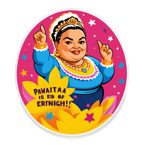 Paquita La del Barrio Empowerment Sticker