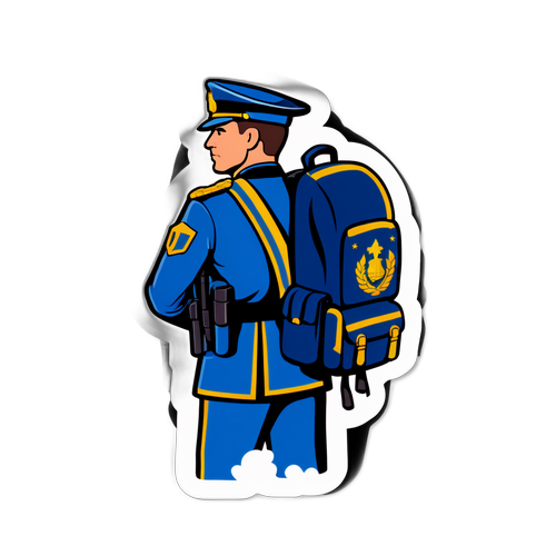 Jandarma Uzman Çavuş Sticker