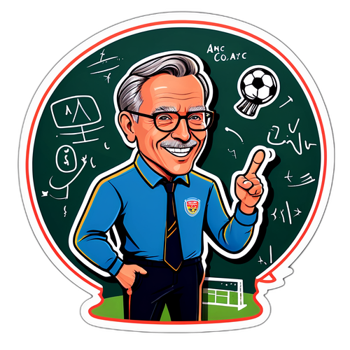 Karikatur Arne Slot sebagai Jurulatih Motivasi