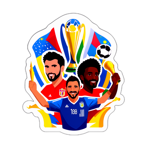 Sticker ter viering van het Club Wereldkampioenschap