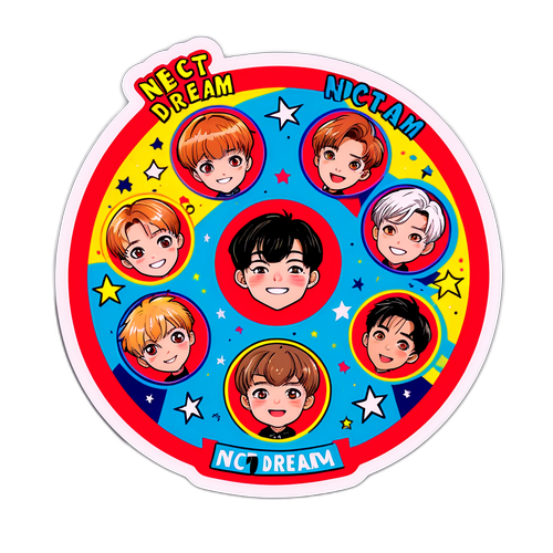 NCT Dream 音樂會紀念貼紙