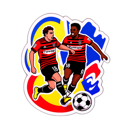 Sticker trận đấu hấp dẫn giữa Flamengo và Chelsea