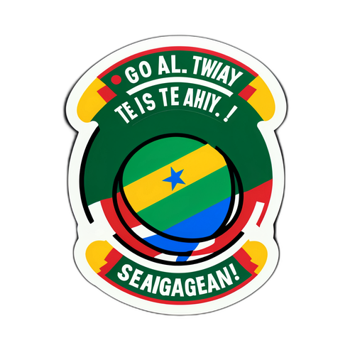 สติกเกอร์สนับสนุนทีมเซเนกัล