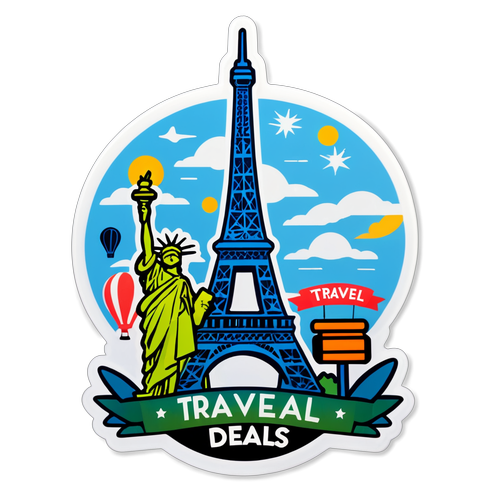 Travel Tuesday Deals Sticker