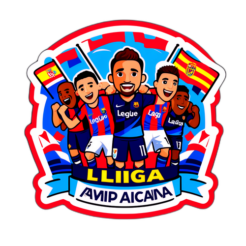 Stiker Semangat La Liga