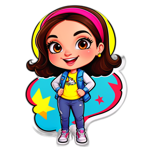Özlem Gürses Karikatür Stickerı