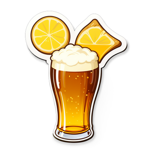 Design de Cerveja Maltada com Toque de Verão