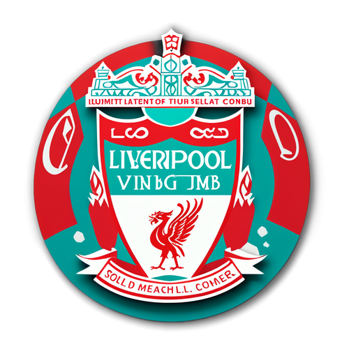 Iconic Liverpool Club Crest Sticker