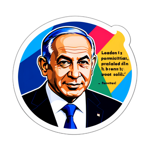 מדבקת מוטיבציה עם מילים מעצימות