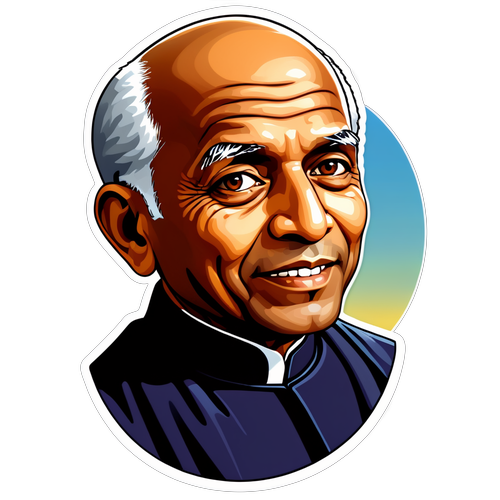 Ilustrasi Ananda Krishnan dengan Ekspresi Tenang