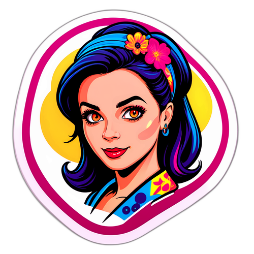 מדבקה של לוסי אהריש