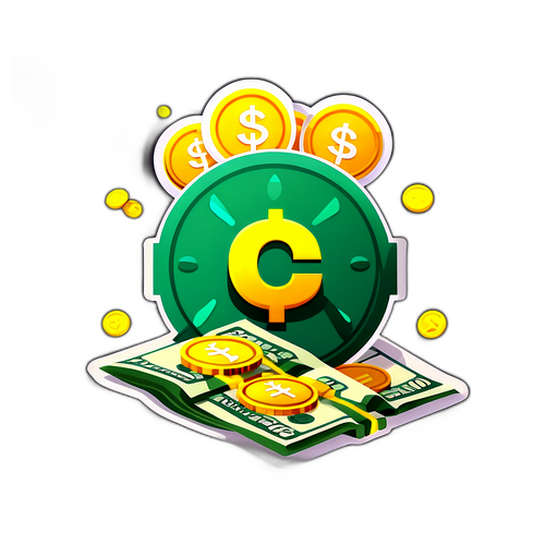 財富成長的設計象徵