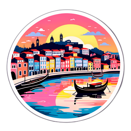 Ηλιοβασίλεμα πάνω από το Πόρτο Μπράγκα