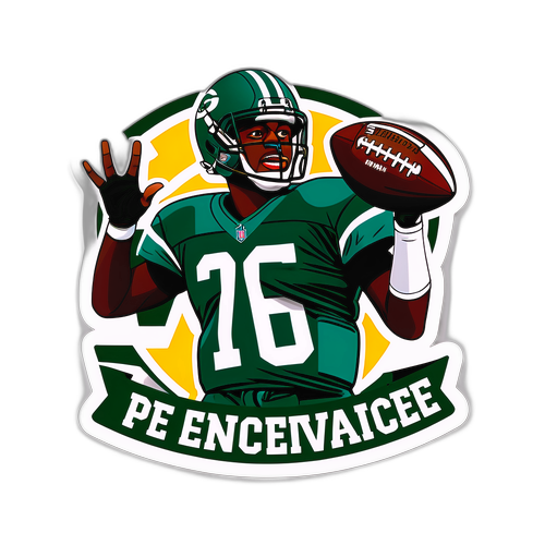 Motivational Football Sticker