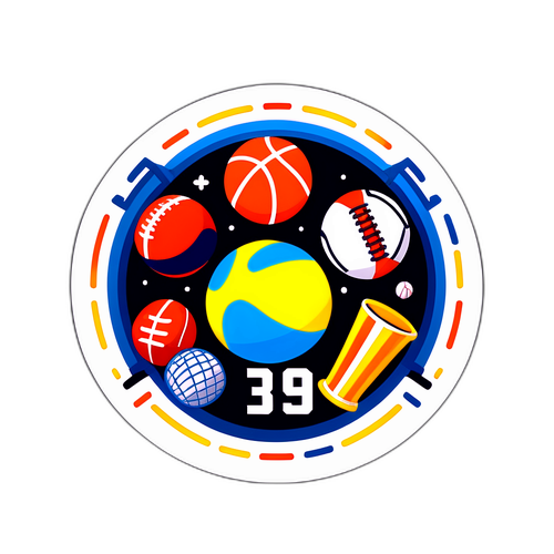 運動博彩主題貼紙