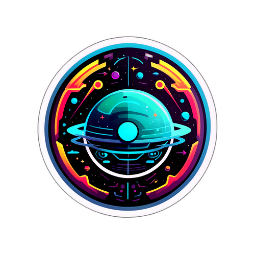 Abstrakt na Reprezentasyon ng Sci-Fi