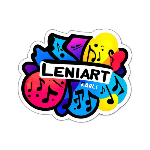 Stiker Musik Ceria