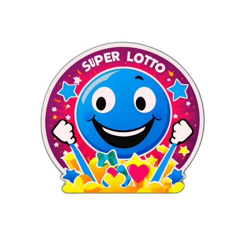 Super Lotto Grand Prize Heyecanı Stickerı