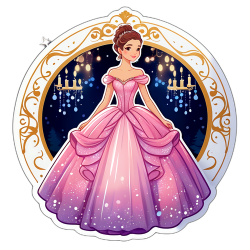 Elegante Ballkleid aus Bridgerton Staffel 5