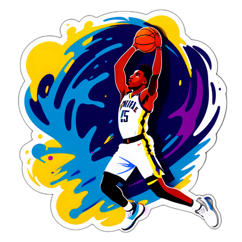 Donovan Mitchell na Dumadunk ng Basketball