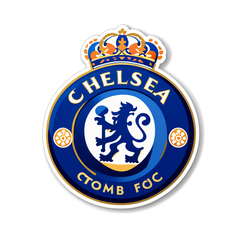 Emblem Chelsea FC dengan Sentuhan Moden