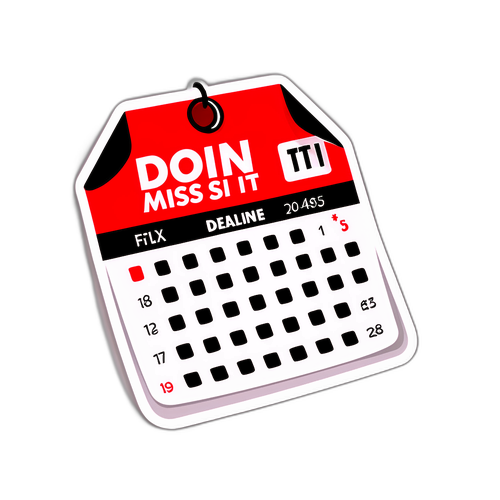 Kalendaryo na may Petisyon sa Pagsusumite ng Buwis