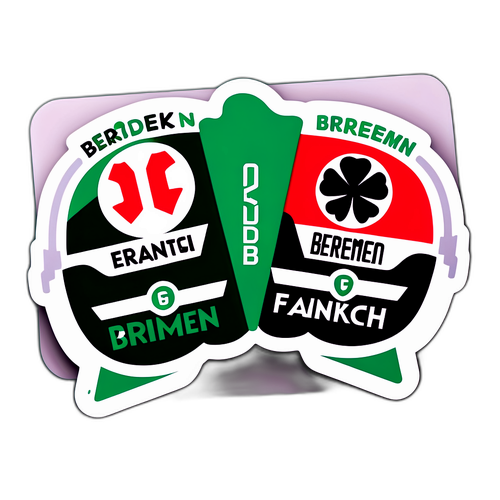 Sticker ya Mechi ya Werder Bremen dhidi ya Eintracht Frankfurt